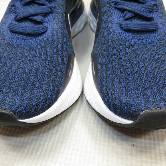 Nike React FK3 Infinity Run DZ3014-401 Shoes Blue Navy Athletic Sneakers Mens 9 - Picture 4 of 12